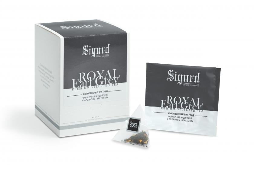 Чай в пирамидках с бергамотом Sigurd