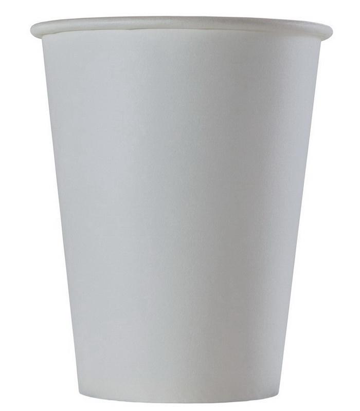 Стакан бумажный без рисунка 300 мл