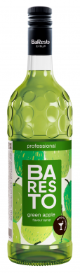 Сироп Baresto Зелёное яблоко