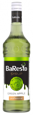 Сироп Baresto Зелёное яблоко