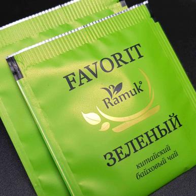 Зелёный чай в пакетиках Favorit